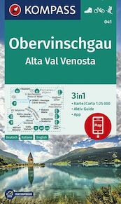 Obervinschgau, Alta Val Venosta 1:25 000 - (ISBN 9783990446171)