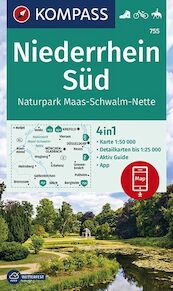 Niederrhein Süd, Naturpark Maas-Schwalm-Nette 1:50 000 - (ISBN 9783990446058)