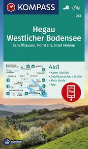Hegau Westlicher Bodensee, Schaffhausen, Konstanz, Insel Mainau 1:50 000 - (ISBN 9783990445921)