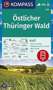 Östlicher Thüringer Wald 1:50 000 - (ISBN 9783990447147)