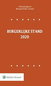 Tekstuitgave Burgerlijke stand 2020 - (ISBN 9789013156485)