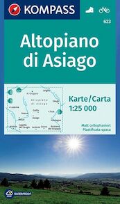 Altopiano di Asiago 1 : 25 000 - (ISBN 9783850265348)