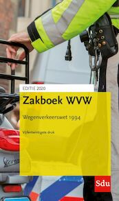 Zakboek Wegenverkeerswet 1994. Editie 2020 - (ISBN 9789012405720)