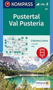 Pustertal - Val Pusteria 1:25 000 - (ISBN 9783990442562)