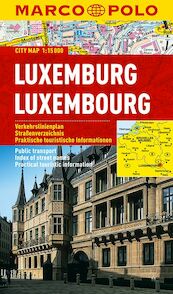 MARCO POLO Cityplan Luxemburg 1 : 15.000 - (ISBN 9783829730631)