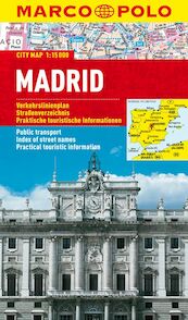 MARCO POLO Cityplan Madrid 1 : 15.000 - (ISBN 9783829730648)