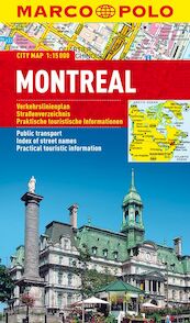MARCO POLO Cityplan Montreal 1 : 15.000 - (ISBN 9783829730679)