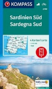 Sardinien Süd, Sardegna Sud 1:50 000 - (ISBN 9783990443231)