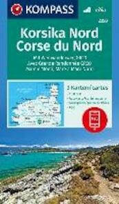 Korsika Nord, Corse du Nord, Weitwanderweg GR20 1 : 50 000 - (ISBN 9783990444009)