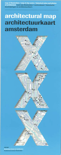 Architectuurkaart Amsterdam = Architectural map Amsterdam - (ISBN 9789076863245)