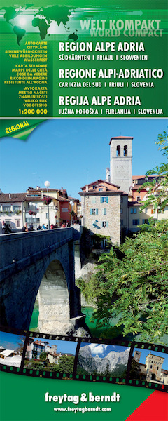 FuB Dreiländereck. Südkärnten - Friaul - Slowenien 1 : 200 000 World Compact Series - (ISBN 9783707913637)