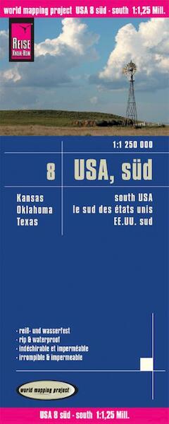 World Mapping Project USA 08 Süd 1 : 1 250 000 - (ISBN 9783831772094)