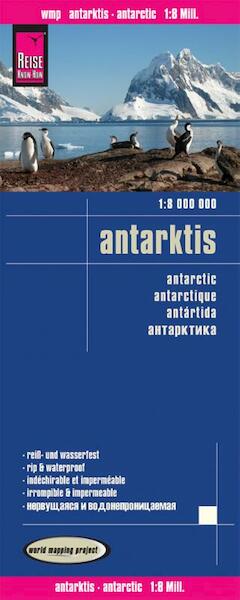 Reise Know-How Landkarte Antarktis 1 : 8.000.000 - (ISBN 9783831772551)