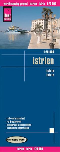 Reise Know-How Landkarte Istrien 1 : 70 000 - (ISBN 9783831772124)