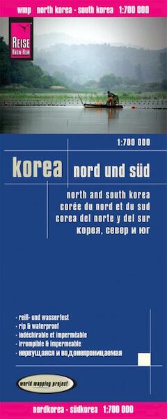 Reise Know-How Landkarte Korea, Nord und Süd 1 : 700.000 - (ISBN 9783831772537)