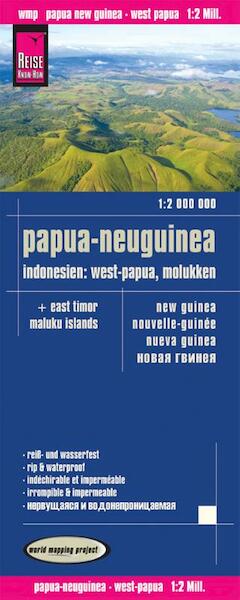 Reise Know-How Landkarte Papua-Neuguinea, Indonesien: West-Papua, Molukken (1:2.000.000) - (ISBN 9783831772643)