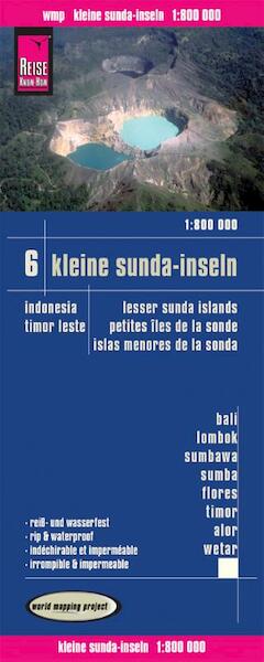 Reise Know-How Landkarte Kleine Sunda-Inseln(1:800.000) - Bali, Lombok, Sumbawa, Sumba, Flores, Timor, Alor, Wetar - Karte Indonesien 6 - (ISBN 9783831772391)