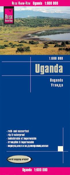 Reise Know-How Landkarte Uganda (1:600.000) - (ISBN 9783831774012)