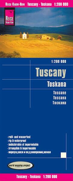 Reise Know-How Landkarte Toskana (1:200.000) - (ISBN 9783831774173)