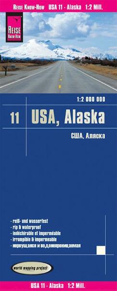 Reise Know-How Landkarte USA 11, Alaska (1 : 2.000.000) - Reise Know-How Verlag Peter Rump (ISBN 9783831774043)