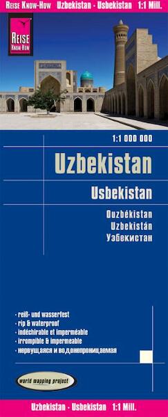 Reise Know-How Landkarte Usbekistan 1 : 1.000.000 - (ISBN 9783831772742)