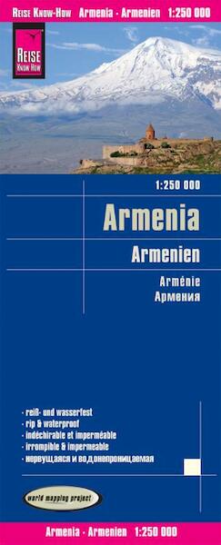 Reise Know-How Landkarte Armenien 1 : 250.000 - (ISBN 9783831772735)