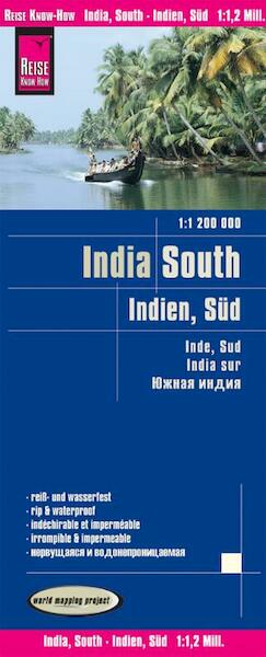 Reise Know-How Landkarte Indien, Süd 1 : 1 200 000 - (ISBN 9783831773596)