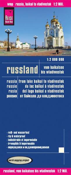 Reise Know-How Landkarte Russland - vom Baikalsee bis Wladiwostok 1 : 2 000 000 - (ISBN 9783831773800)