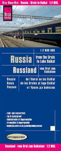 Reise Know-How Landkarte Russland - vom Ural zum Baikalsee 1 : 2 000 000 - (ISBN 9783831773794)