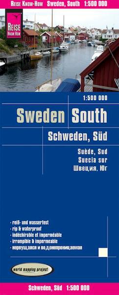 Reise Know-How Landkarte Schweden Süd 1 : 500 000 - (ISBN 9783831773817)