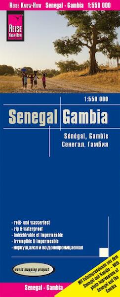 Reise Know-How Landkarte Senegal, Gambia 1 : 550 000 - (ISBN 9783831773657)