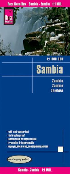 Reise Know-How Landkarte Sambia 1:1.000.000 - (ISBN 9783831773909)