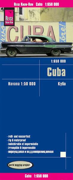 Reise Know-How Landkarte Cuba 1 : 650.000 mit Havanna 1 : 50.000 - (ISBN 9783831773121)