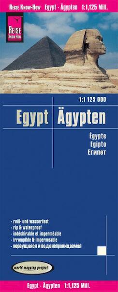 Reise Know-How Landkarte Ägypten (1:1.125.000) - (ISBN 9783831774081)