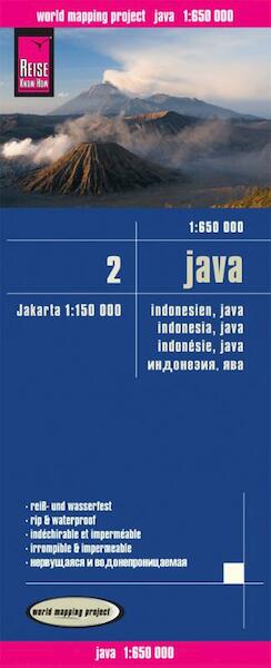 Reise Know-How Landkarte Java (1:650.000) - Indonesien 2 - (ISBN 9783831773565)