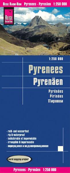 Reise Know-How Landkarte Pyrenäen 1 : 250 000 - (ISBN 9783831772896)