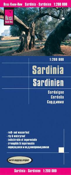 Reise Know-How Landkarte Sardinien 1 : 200.000 - Reise Know-How Verlag Peter Rump (ISBN 9783831773213)
