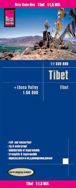 Reise Know-How Landkarte Tibet (1:1.500.000) und Lhasa-Valley (1:50.000) - (ISBN 9783831773947)