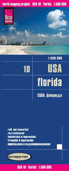 Reise Know-How Landkarte USA 10. Florida 1 : 500.000 - (ISBN 9783831773237)