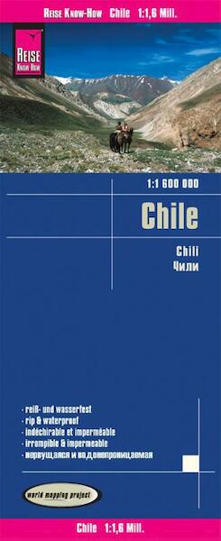 Reise Know-How Landkarte Chile 1 : 1.600.000 - (ISBN 9783831773466)