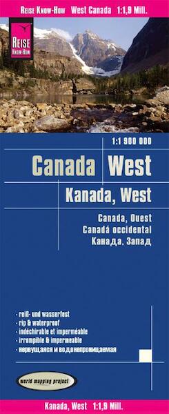 Reise Know-How Landkarte Kanada West 1 : 1.900.000 - (ISBN 9783831773053)