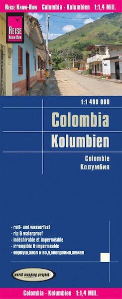 Reise Know-How Landkarte Kolumbien 1 : 1 400 000 - (ISBN 9783831773701)