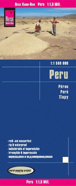 Reise Know-How Landkarte Peru 1 : 1.500.000 - (ISBN 9783831772803)