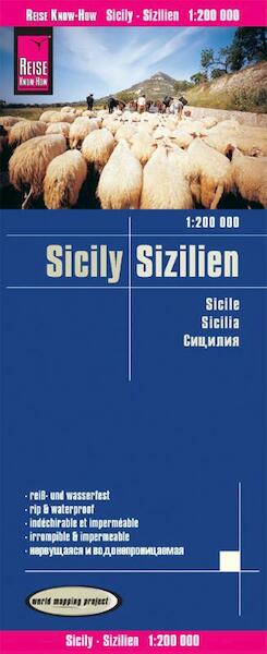 Reise Know-How Landkarte Sizilien 1 : 200.000 - (ISBN 9783831773206)