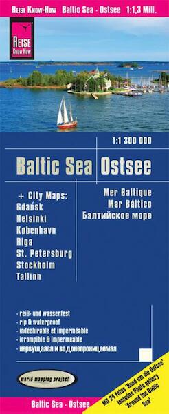 Reise Know-How Landkarte Ostsee 1:1 300 000 mit Stadtplänen Danzig, Helsinki, Kopenhagen, Riga, St. Petersburg, Stockholm, Tallinn - (ISBN 9783831774074)