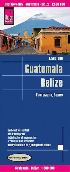 Reise Know-How Landkarte Guatemala, Belize 1 : 500 000 - (ISBN 9783831772889)