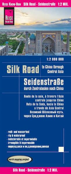 Reise Know-How Landkarte Seidenstraße (1:2.000.000): Durch Zentralasien nach China - (ISBN 9783831773985)