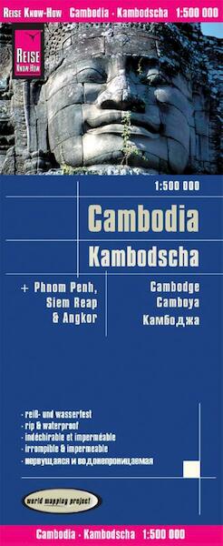 Reise Know-How Landkarte Kambodscha 1 : 500.000 - (ISBN 9783831773091)