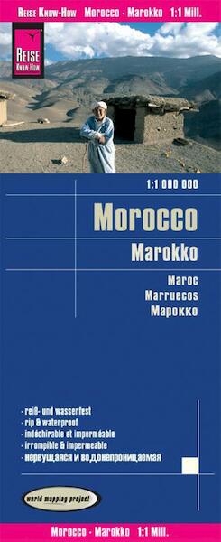 Reise Know-How Landkarte Marokko (1:1.000.000) - (ISBN 9783831773060)