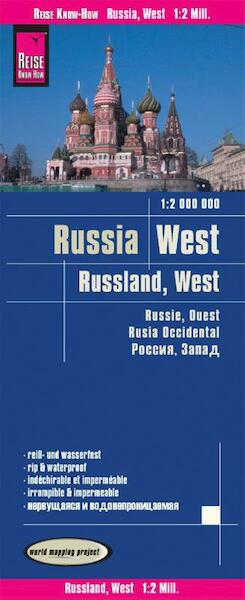 Reise Know-How Landkarte Russland West 1 : 2.000 000 - (ISBN 9783831773442)
